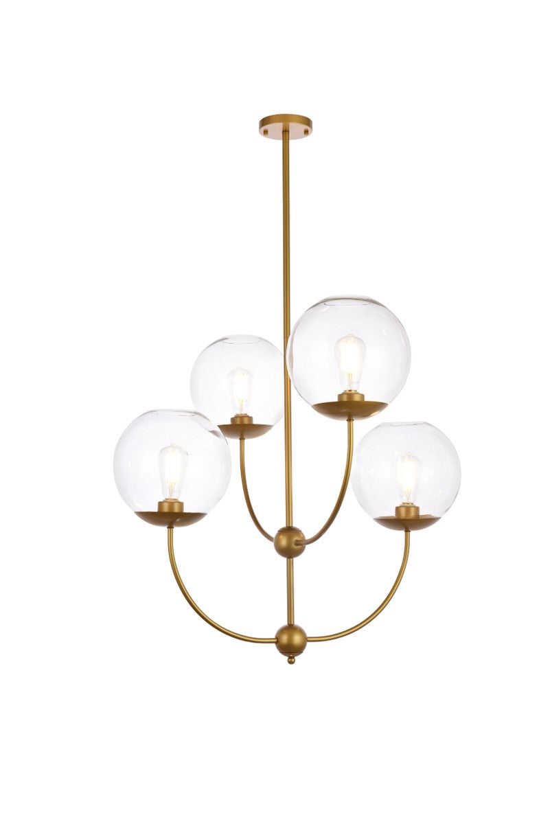 Elegant Lighting Four Light Pendant