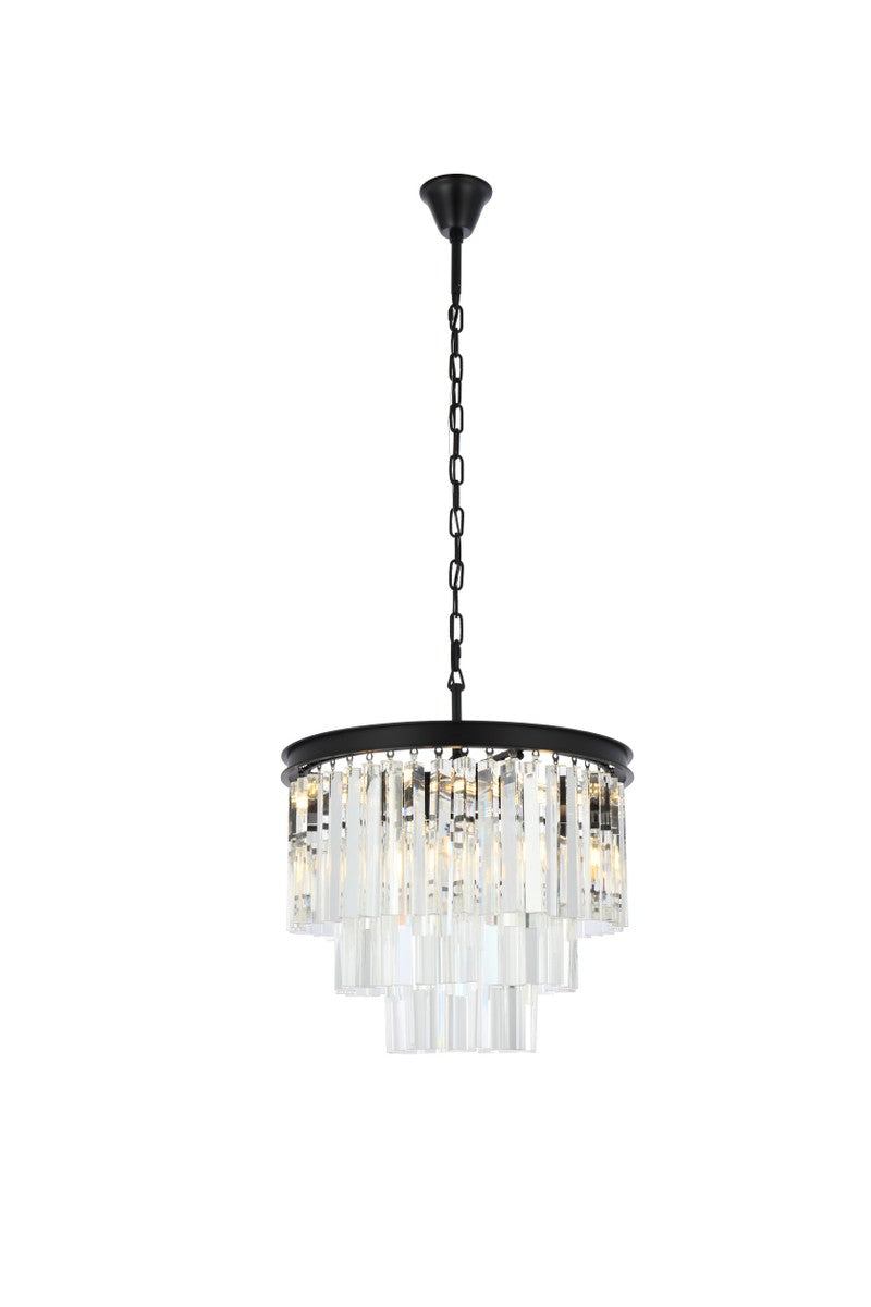 Elegant Lighting Nine Light Chandelier