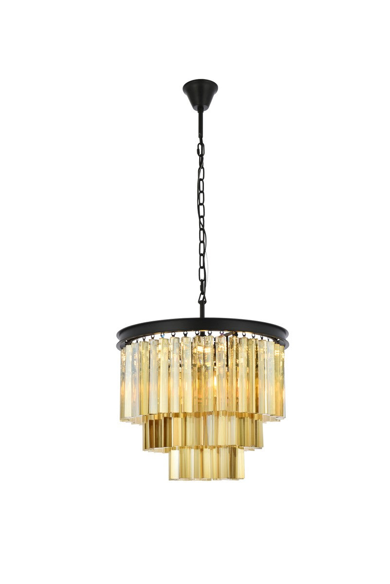 Elegant Lighting Nine Light Chandelier