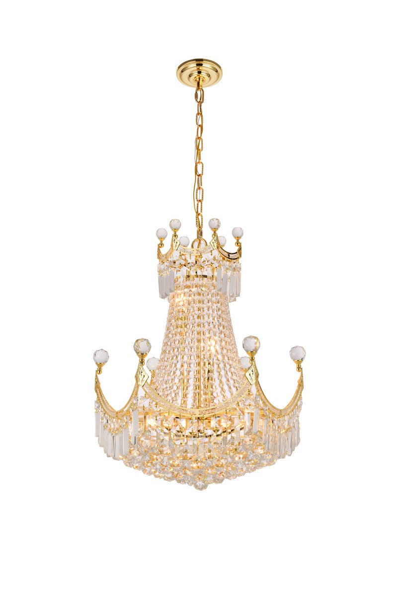 Elegant Lighting Nine Light Chandelier