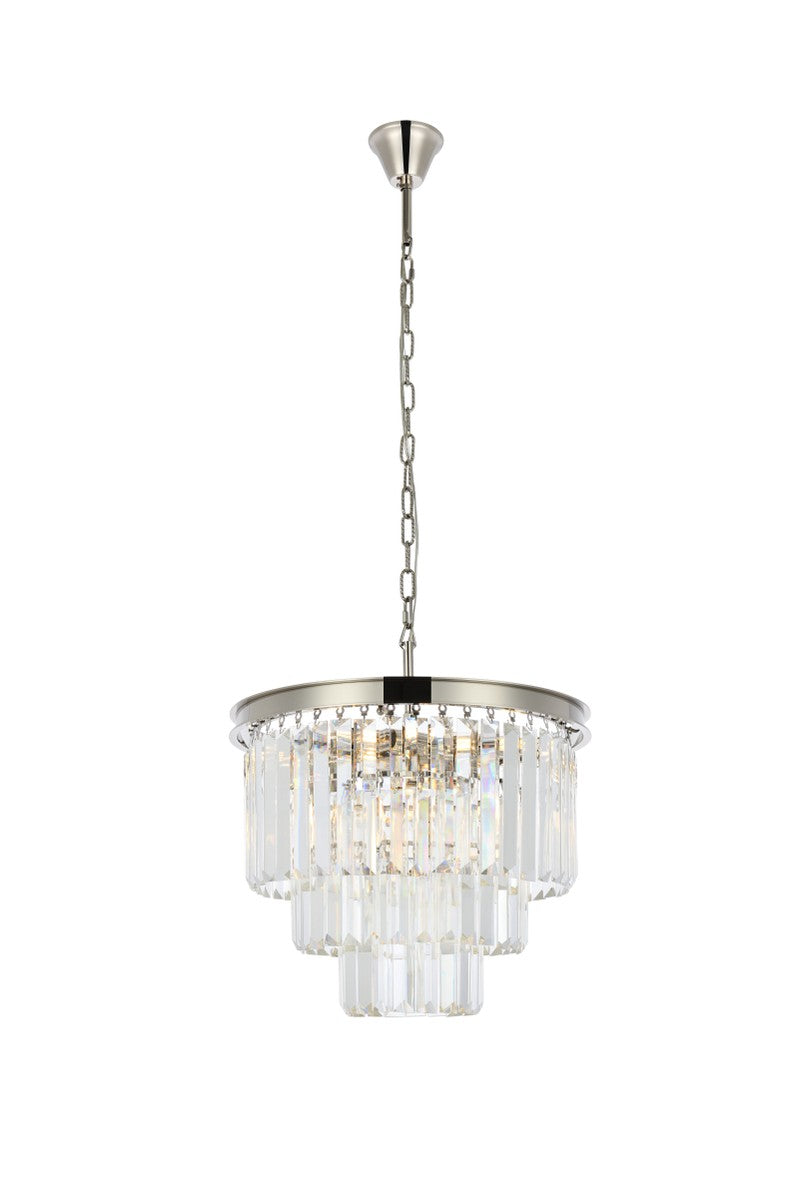 Elegant Lighting Nine Light Chandelier