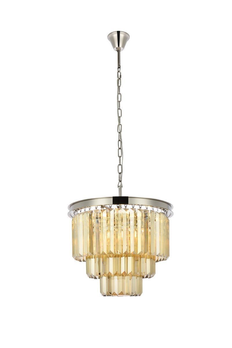 Elegant Lighting Nine Light Chandelier