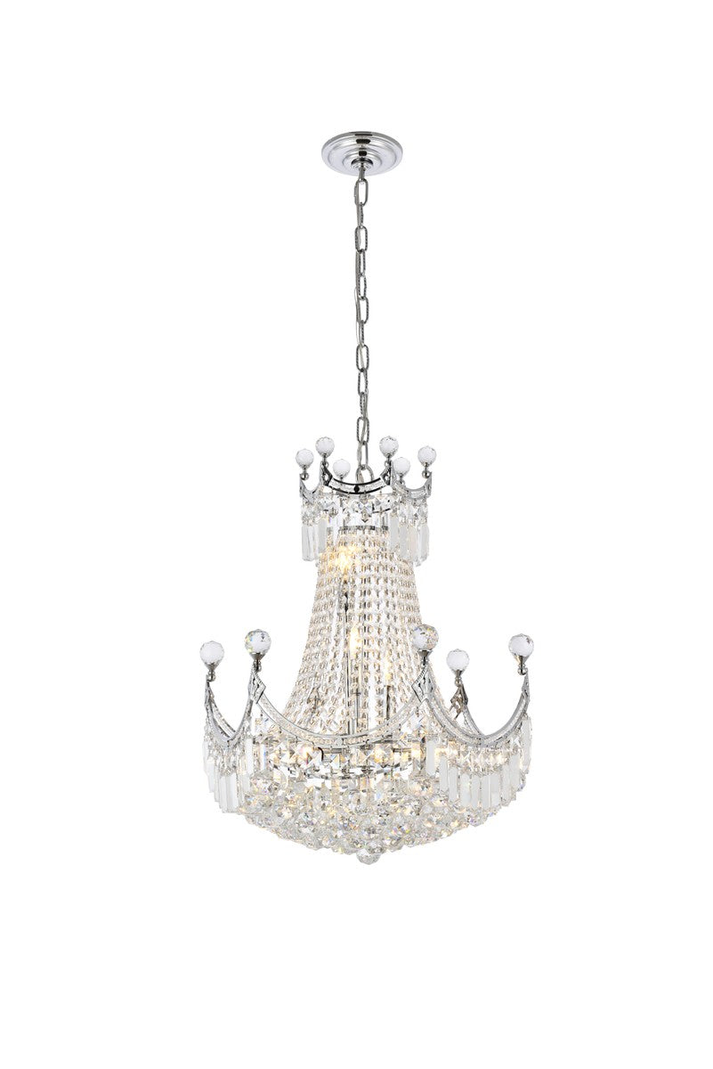 Elegant Lighting Nine Light Chandelier