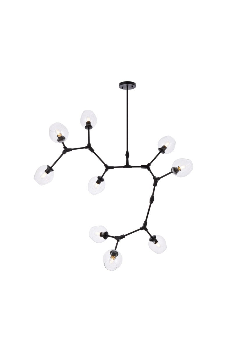 Elegant Lighting Nine Light Chandelier