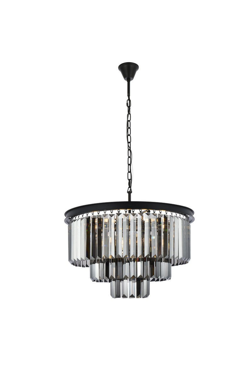Elegant Lighting Nine Light Chandelier