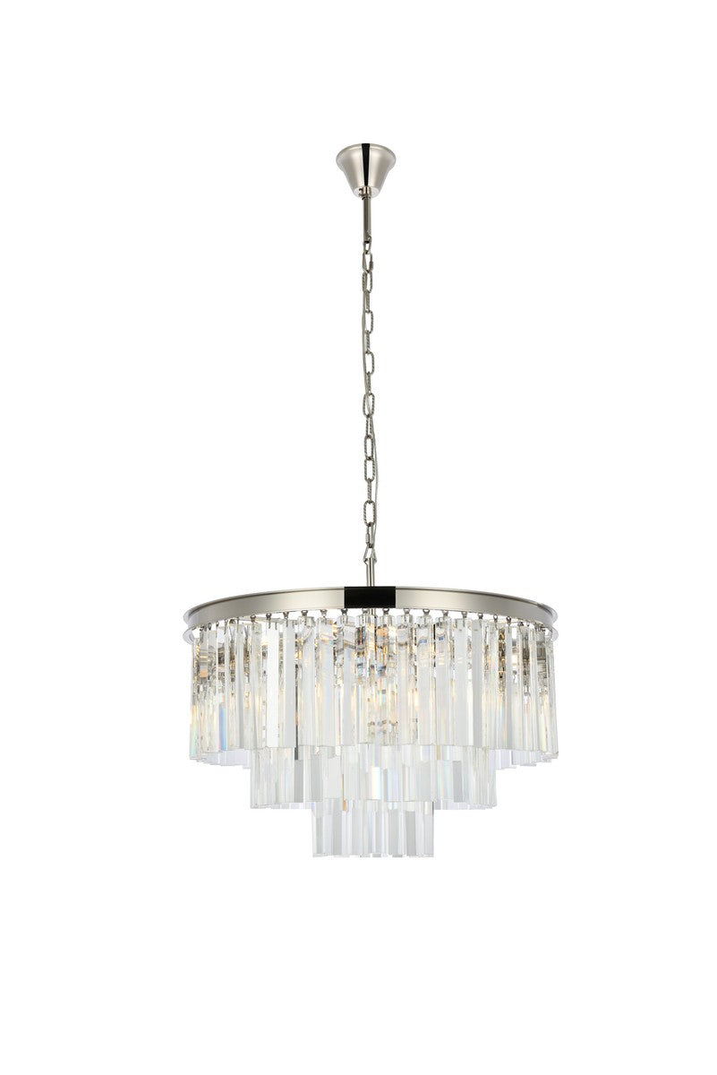 Elegant Lighting Nine Light Chandelier