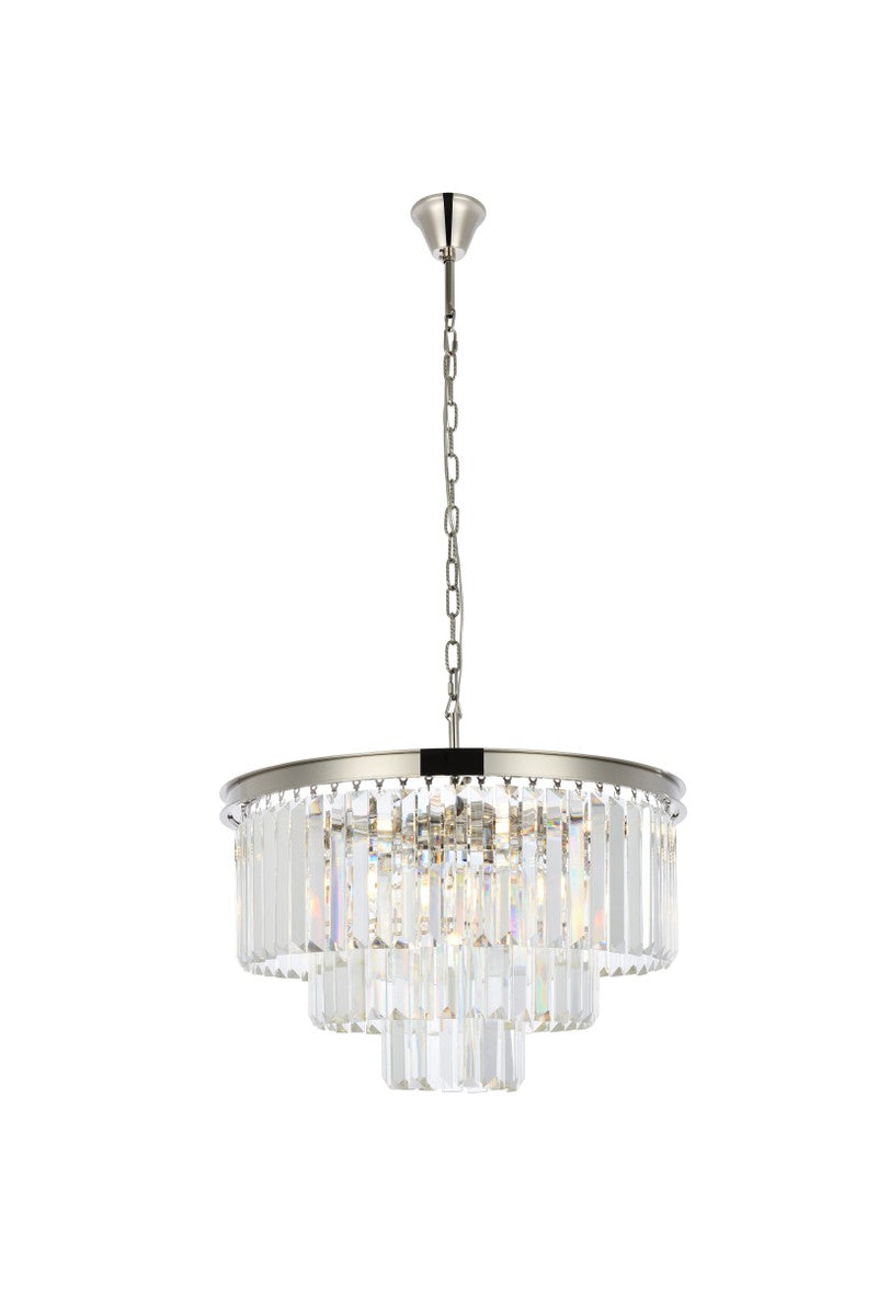 Elegant Lighting Nine Light Chandelier