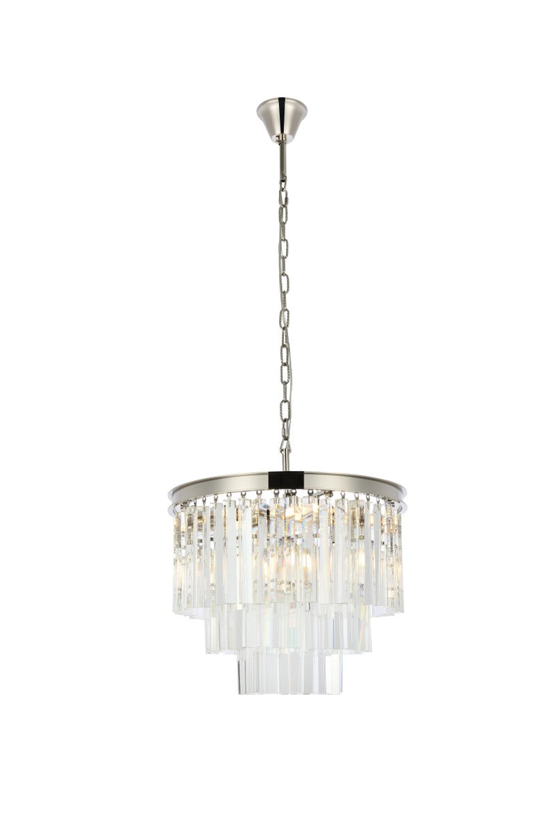 Elegant Lighting Nine Light Chandelier
