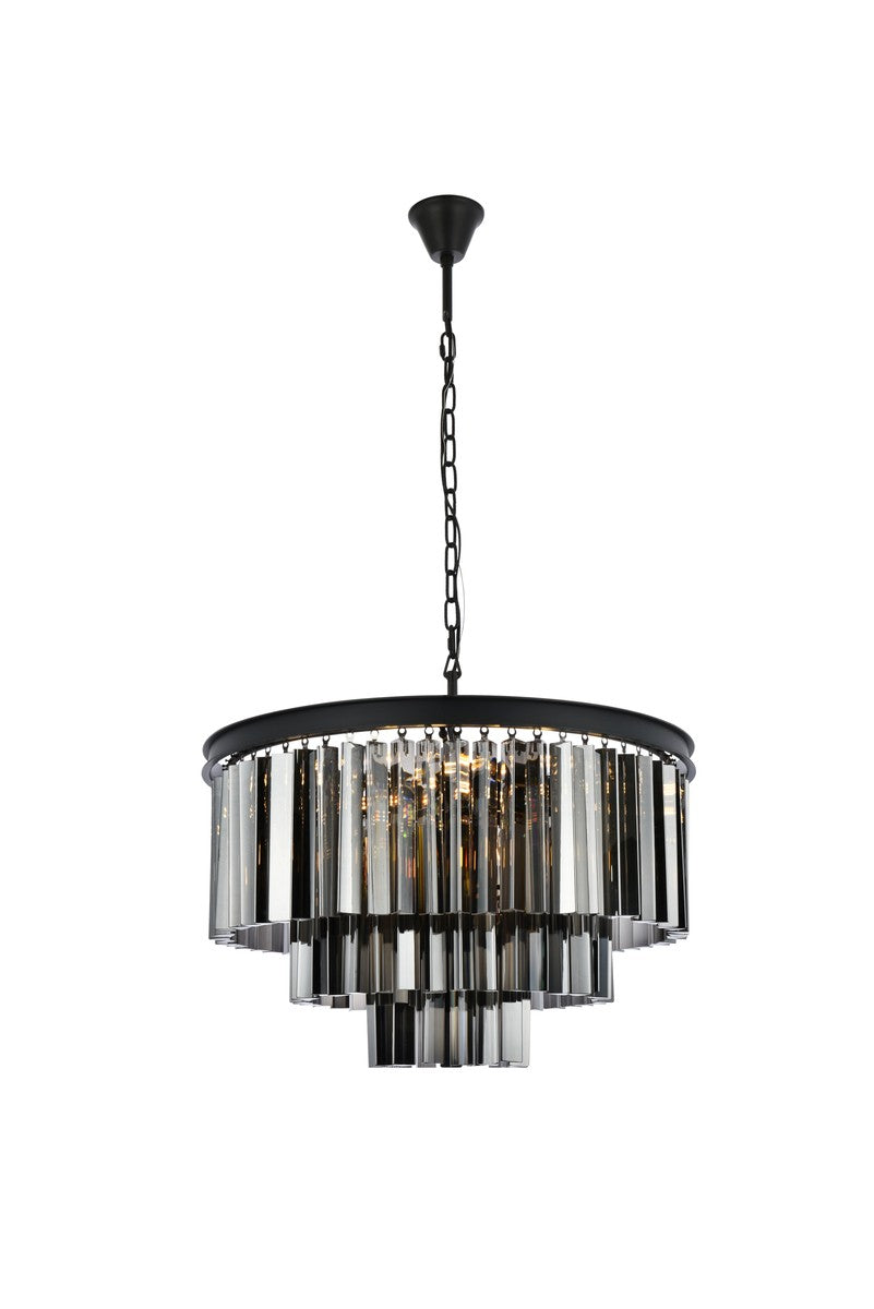 Elegant Lighting Nine Light Chandelier