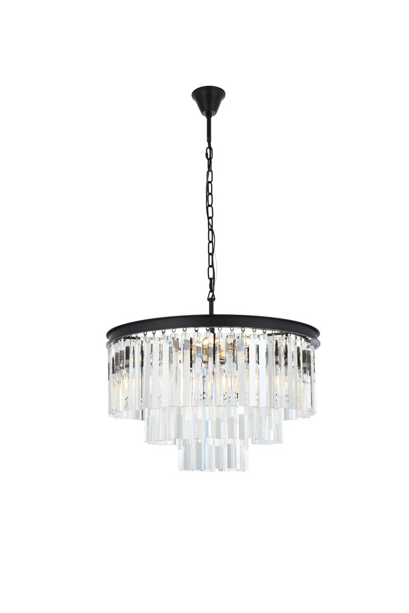Elegant Lighting Nine Light Chandelier