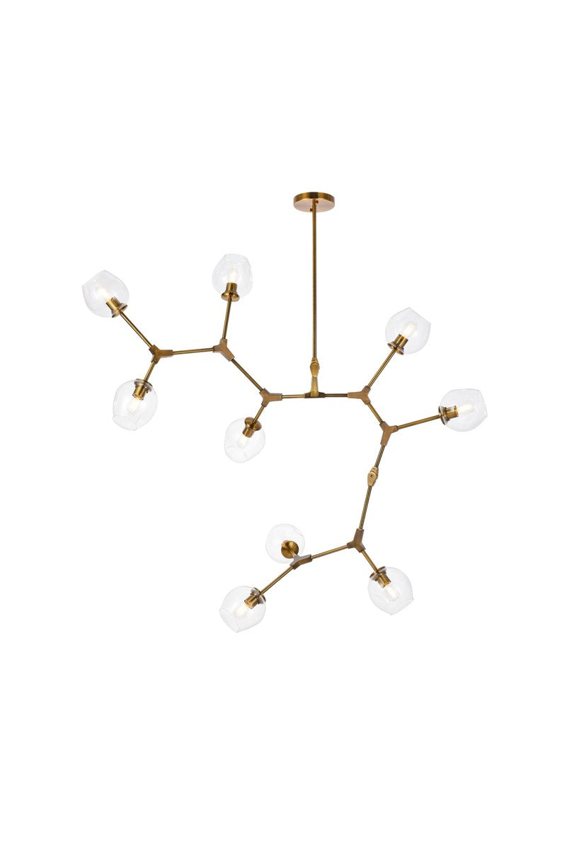 Elegant Lighting Nine Light Chandelier