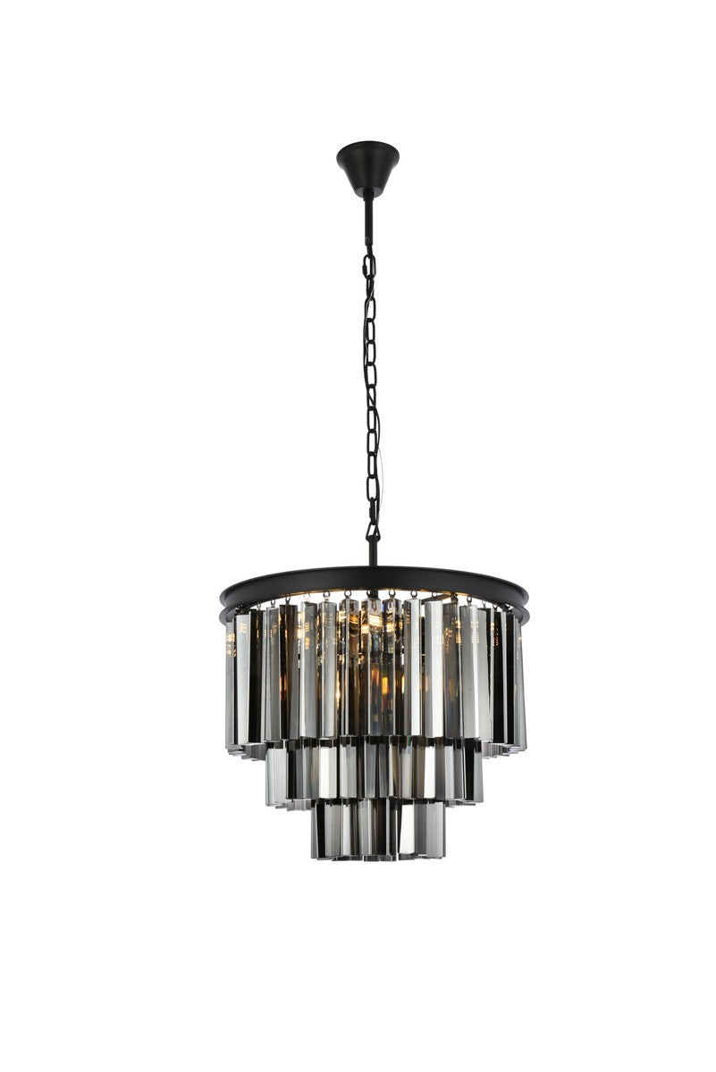 Elegant Lighting Nine Light Chandelier