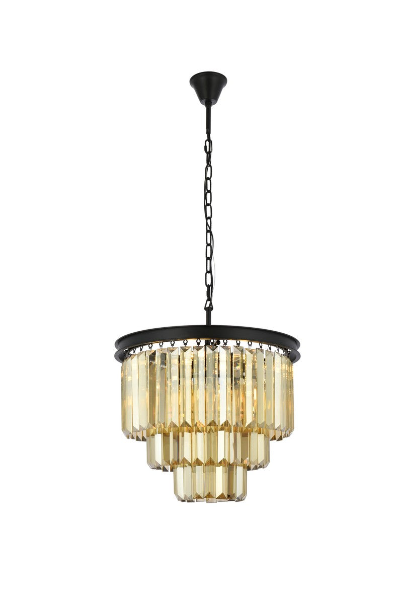 Elegant Lighting Nine Light Chandelier