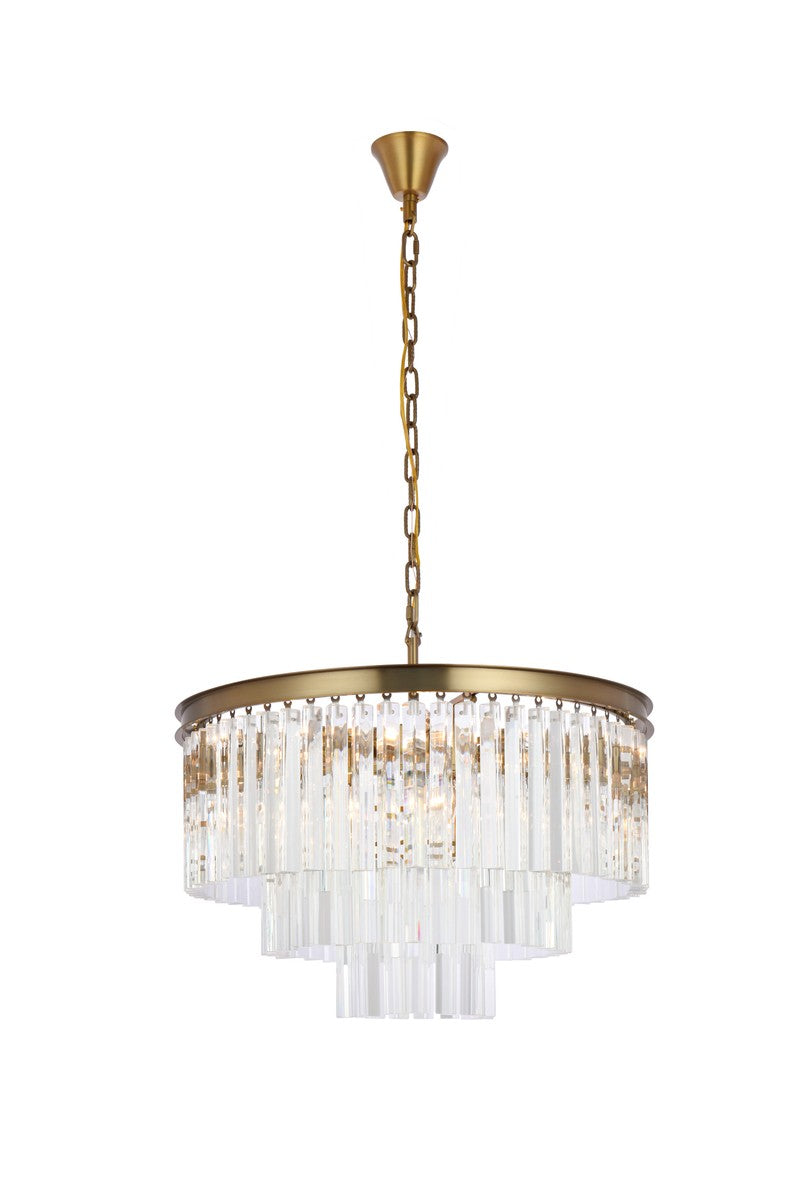Elegant Lighting Nine Light Chandelier
