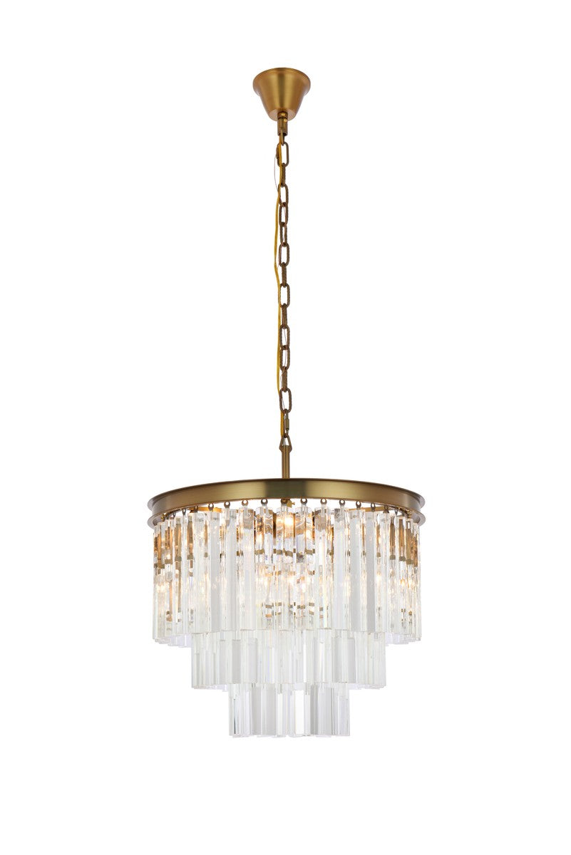Elegant Lighting Nine Light Chandelier
