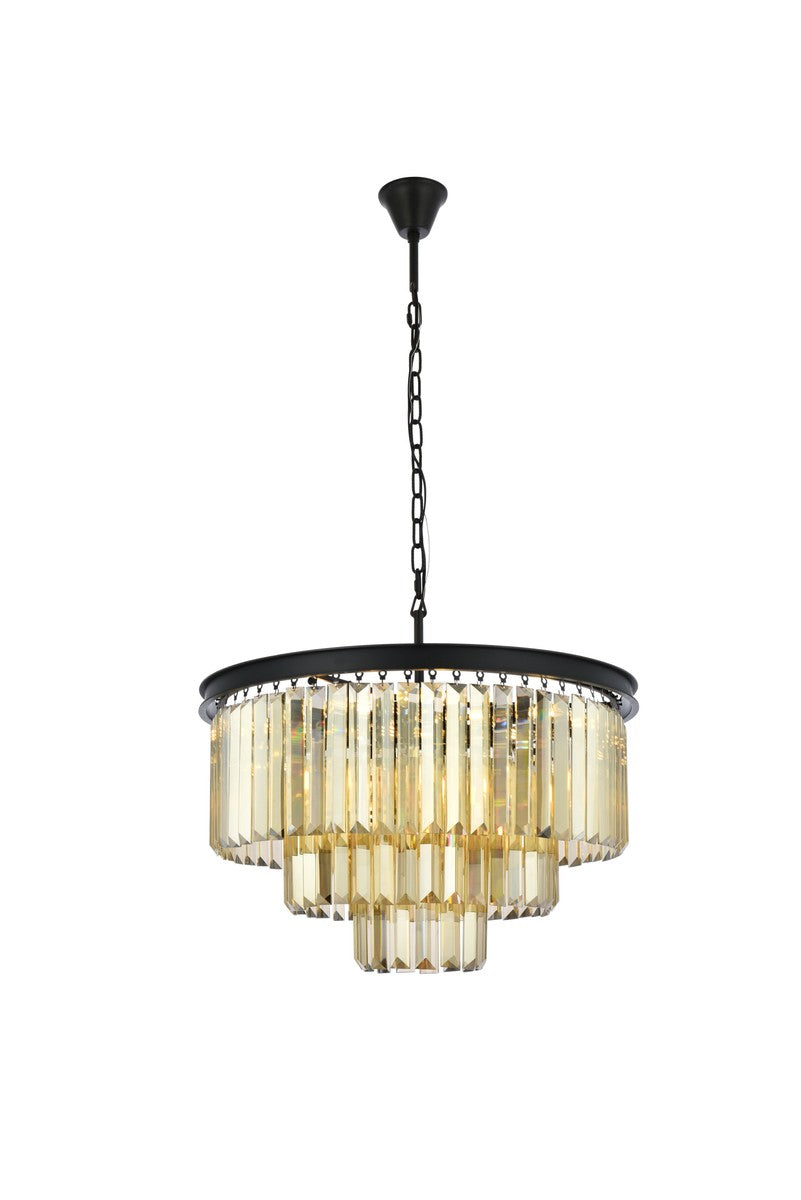 Elegant Lighting Nine Light Chandelier