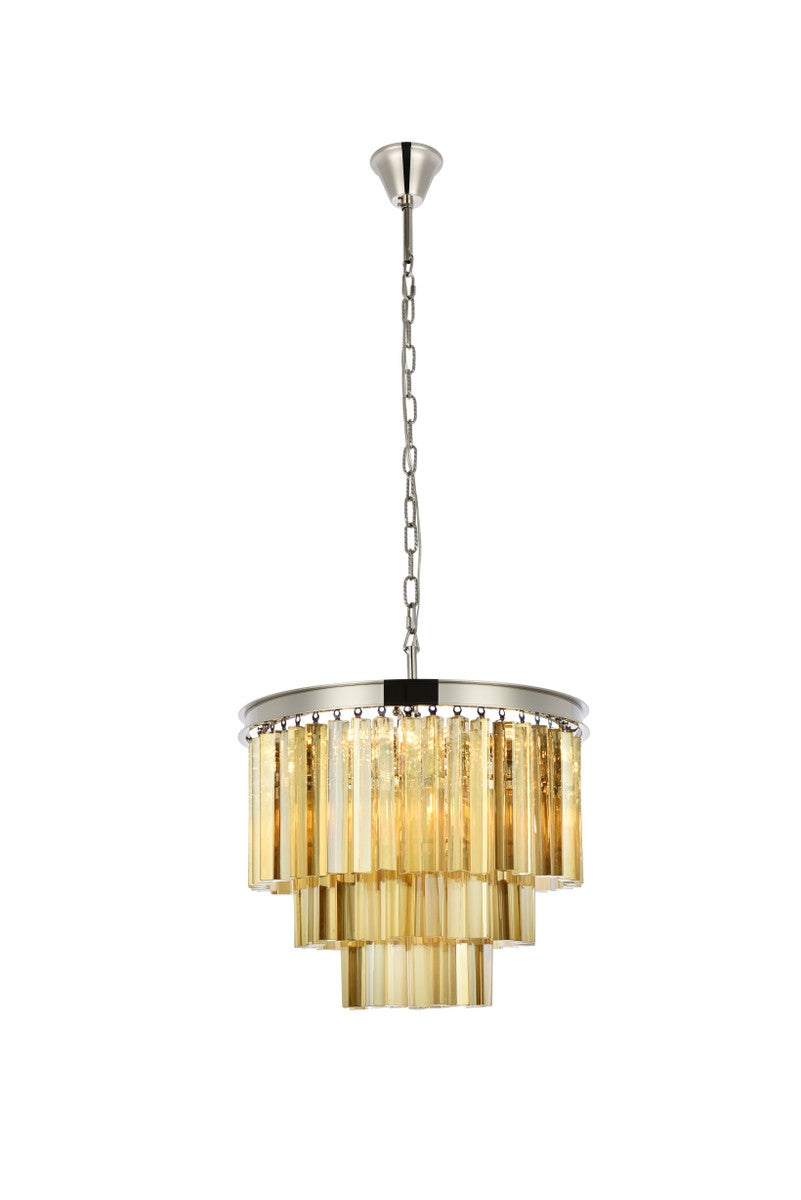 Elegant Lighting Nine Light Chandelier