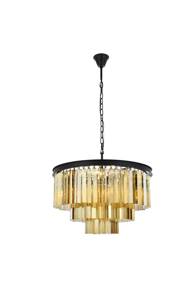 Elegant Lighting Nine Light Chandelier