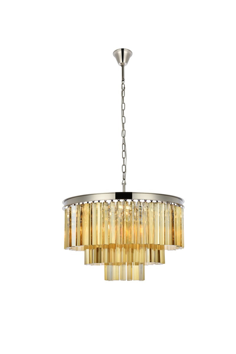 Elegant Lighting Nine Light Chandelier