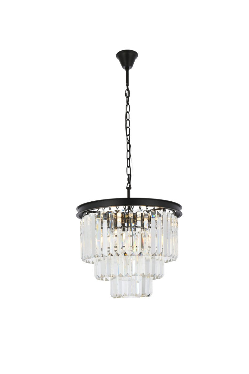 Elegant Lighting Nine Light Chandelier