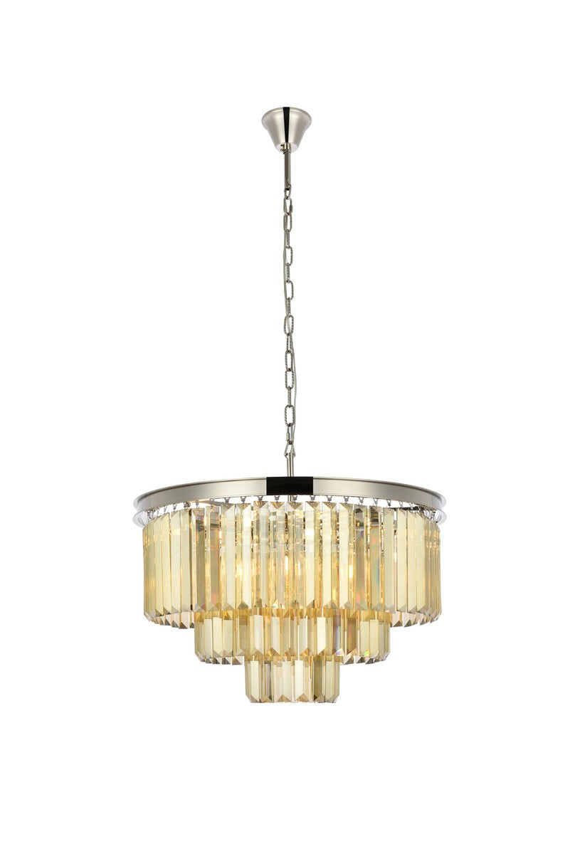Elegant Lighting Nine Light Chandelier