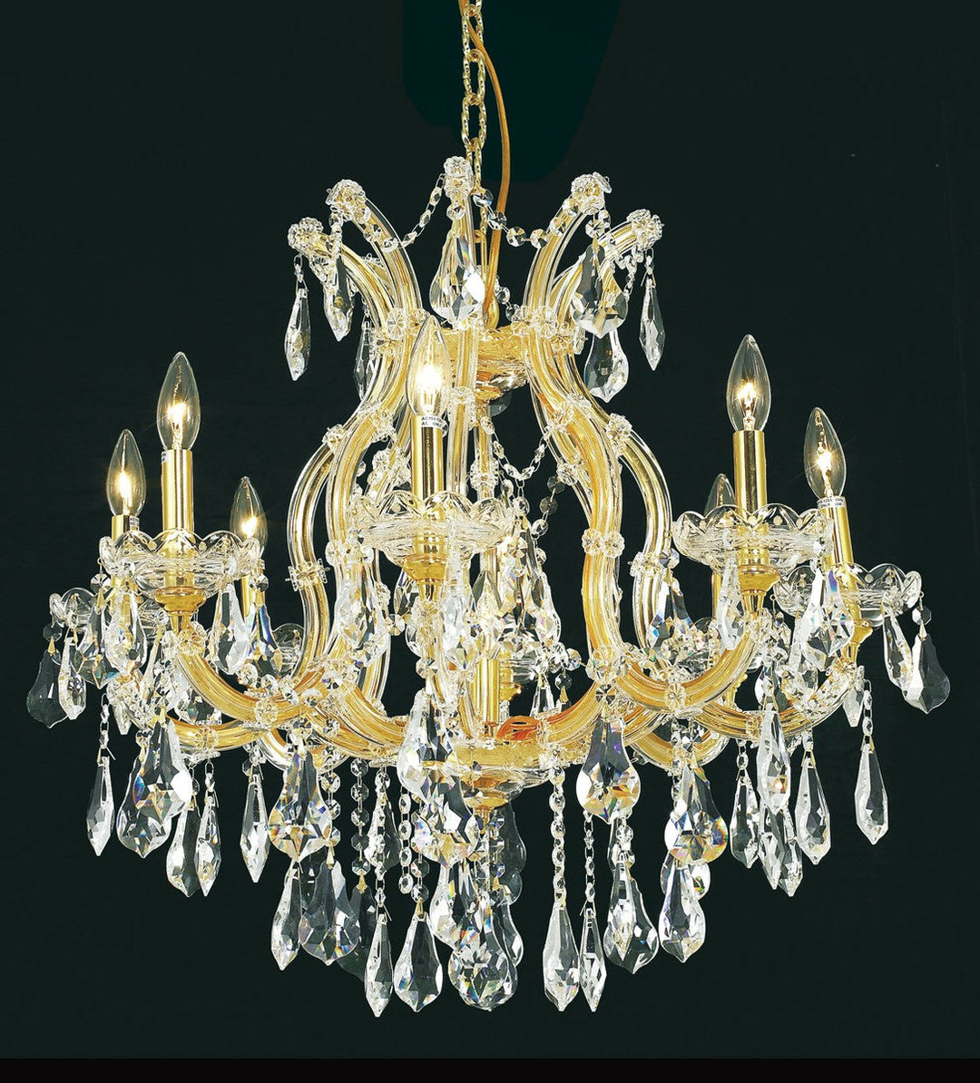 Elegant Lighting Nine Light Chandelier
