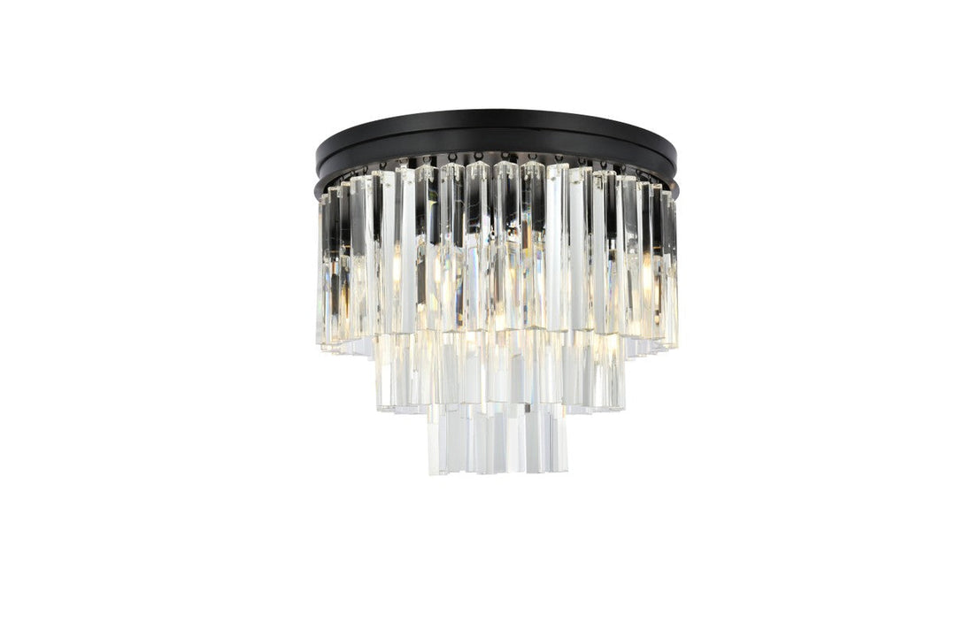 Elegant Lighting Nine Light Flush Mount