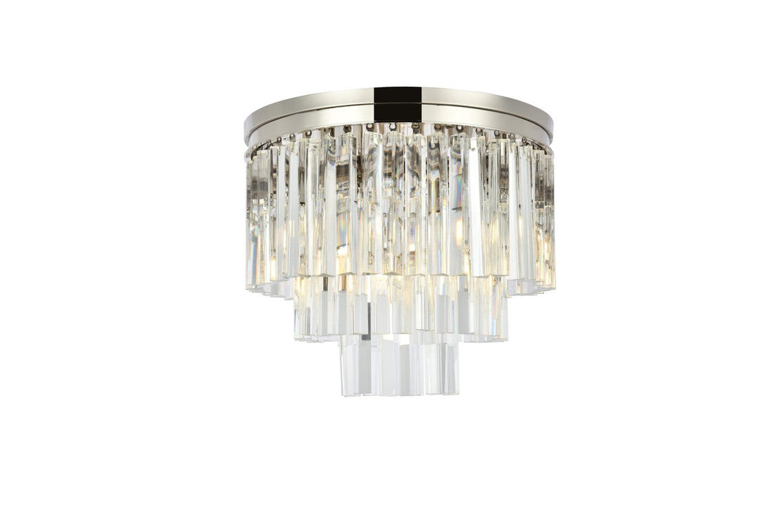 Elegant Lighting Nine Light Flush Mount