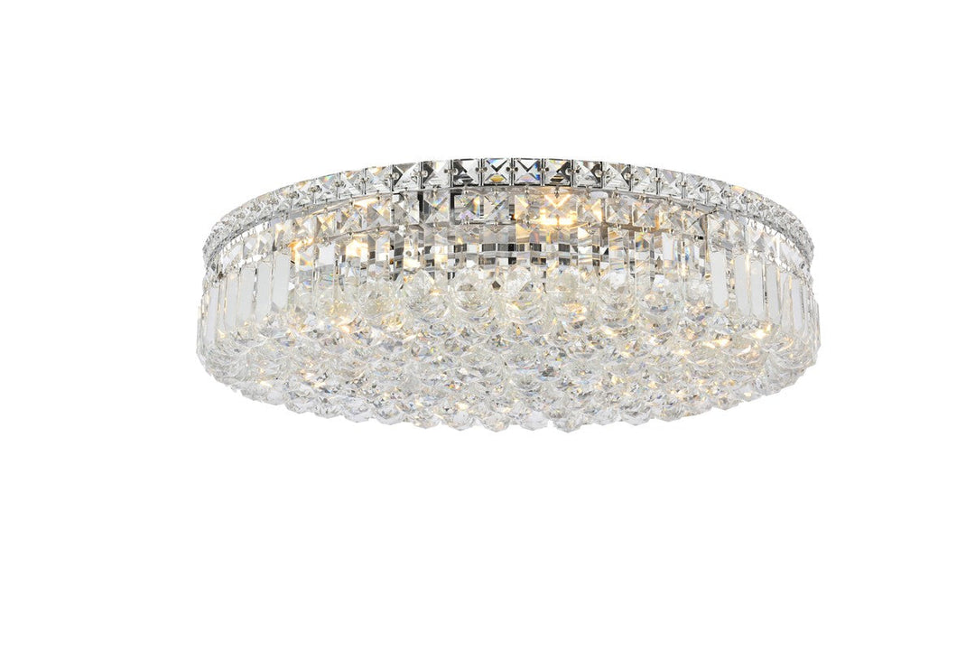 Elegant Lighting Nine Light Flush Mount