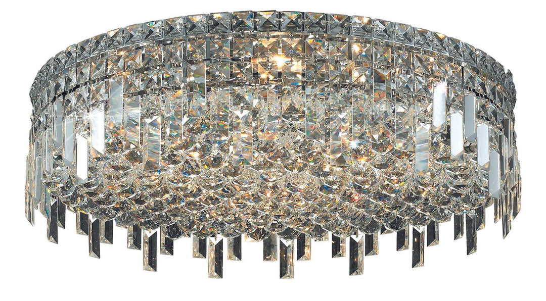 Elegant Lighting Nine Light Flush Mount