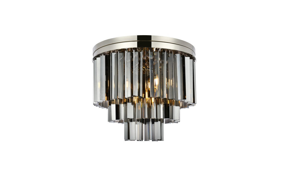 Elegant Lighting Nine Light Flush Mount