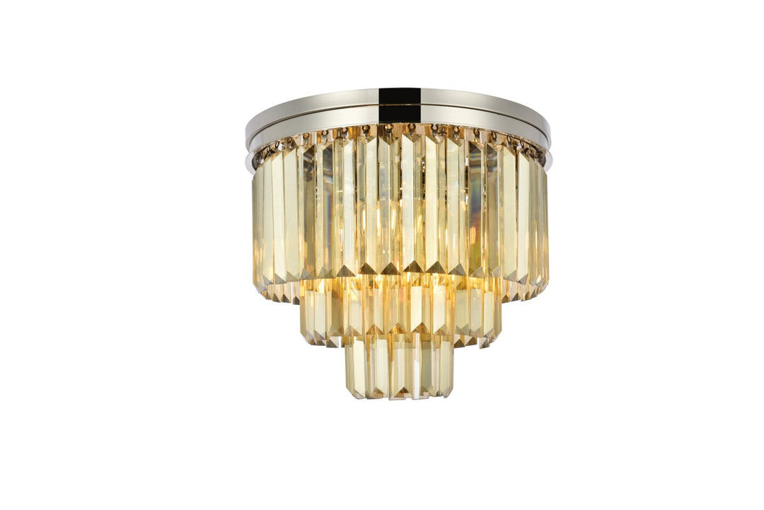 Elegant Lighting Nine Light Flush Mount