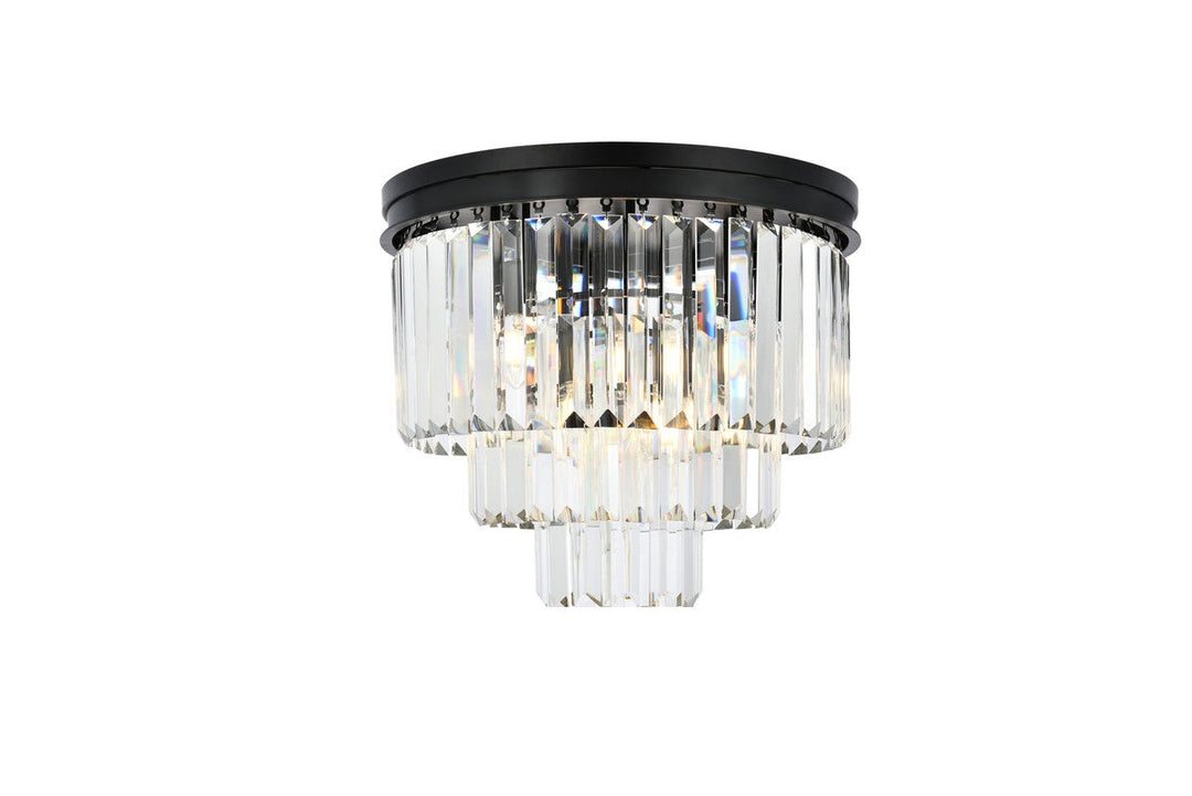 Elegant Lighting Nine Light Flush Mount