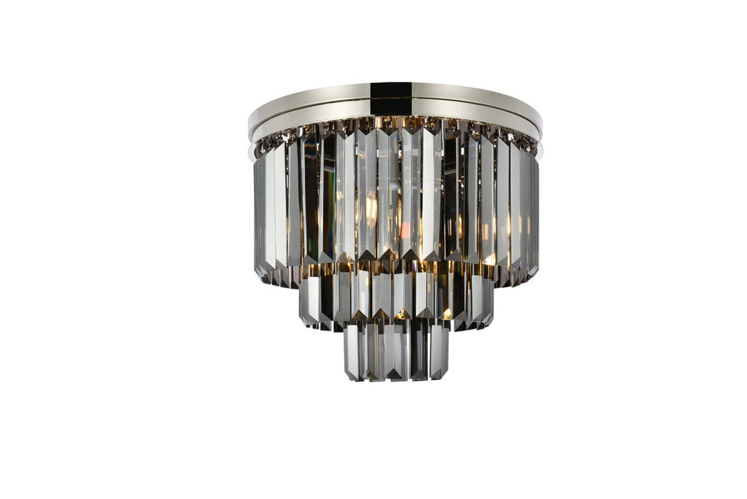 Elegant Lighting Nine Light Flush Mount