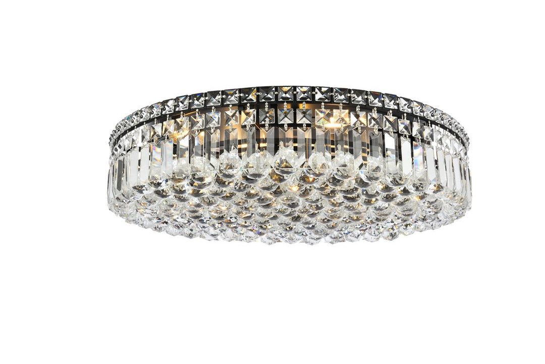 Elegant Lighting Nine Light Flush Mount