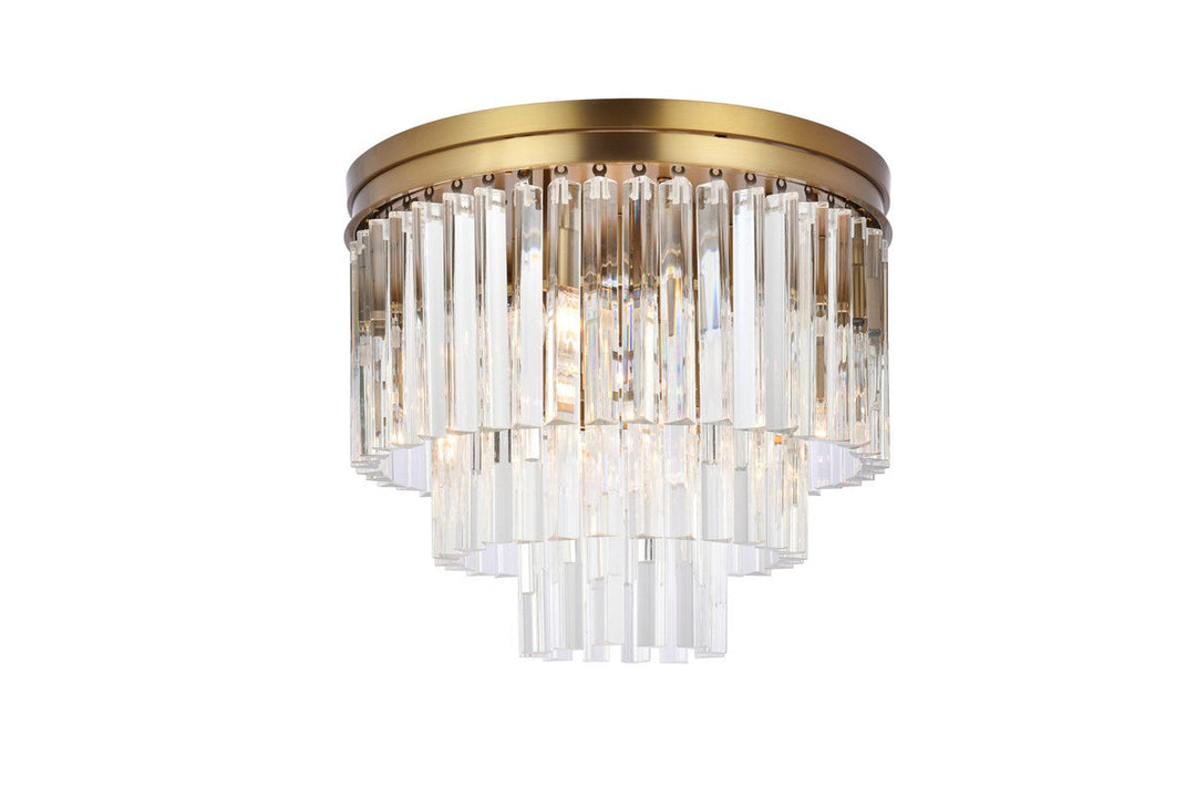 Elegant Lighting Nine Light Flush Mount