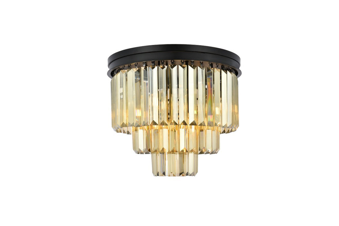 Elegant Lighting Nine Light Flush Mount