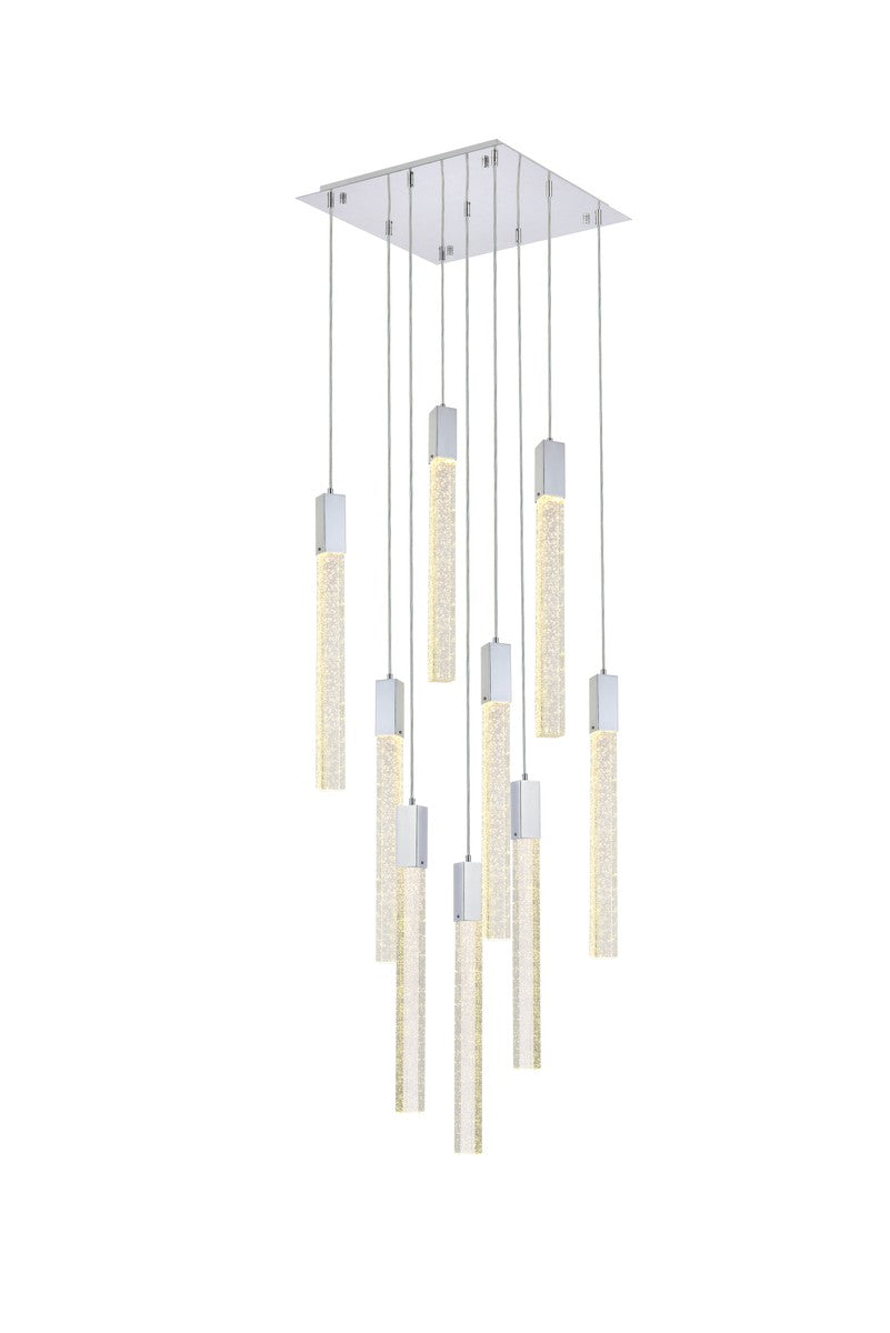 Elegant Lighting Nine Light Pendant