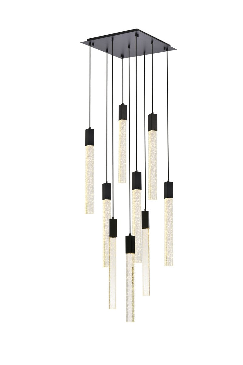 Elegant Lighting Nine Light Pendant