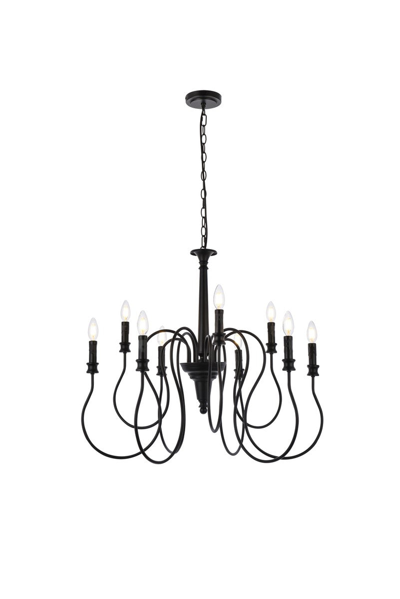 Elegant Lighting Nine Light Pendant