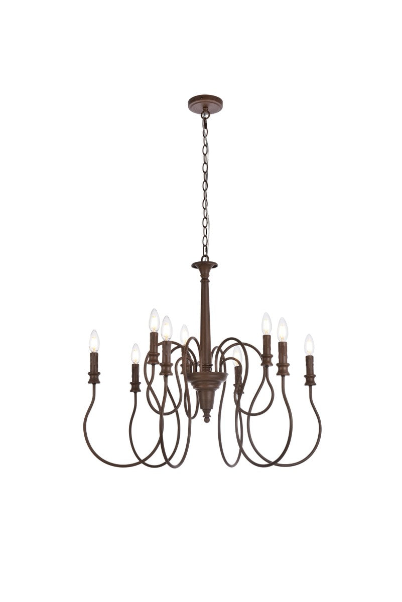 Elegant Lighting Nine Light Pendant