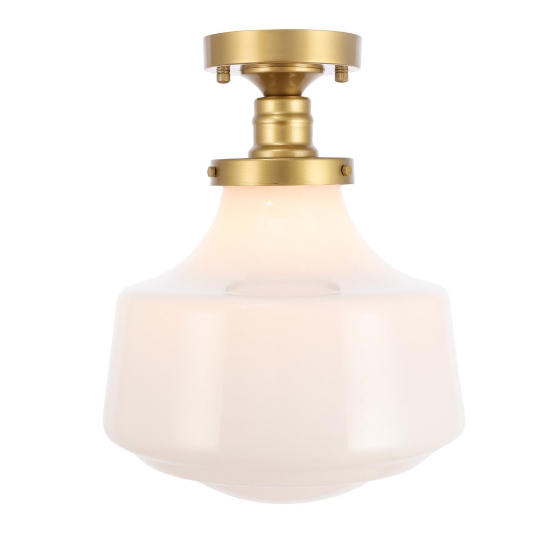 Elegant Lighting One Light Flush Mount