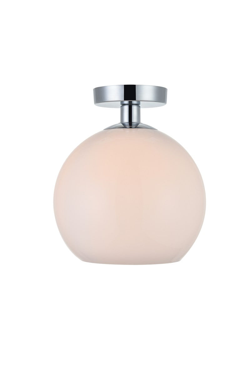Elegant Lighting One Light Flush Mount