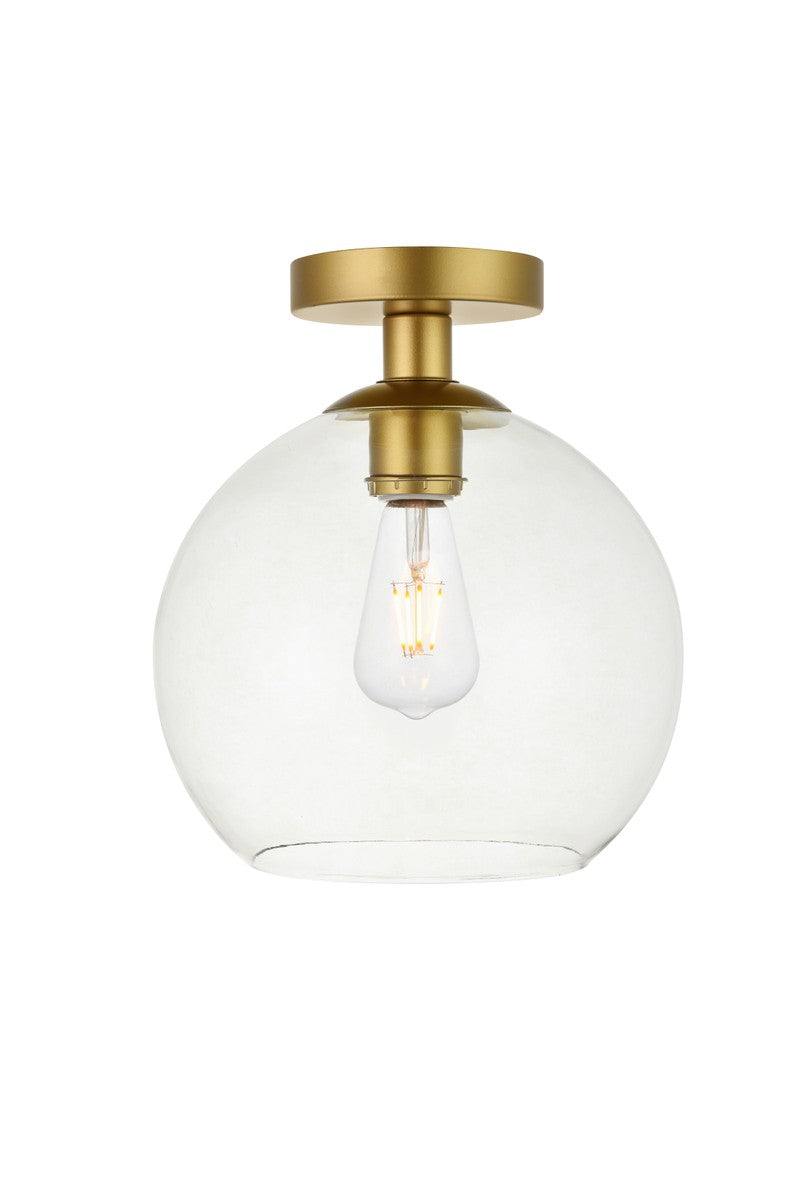 Elegant Lighting One Light Flush Mount