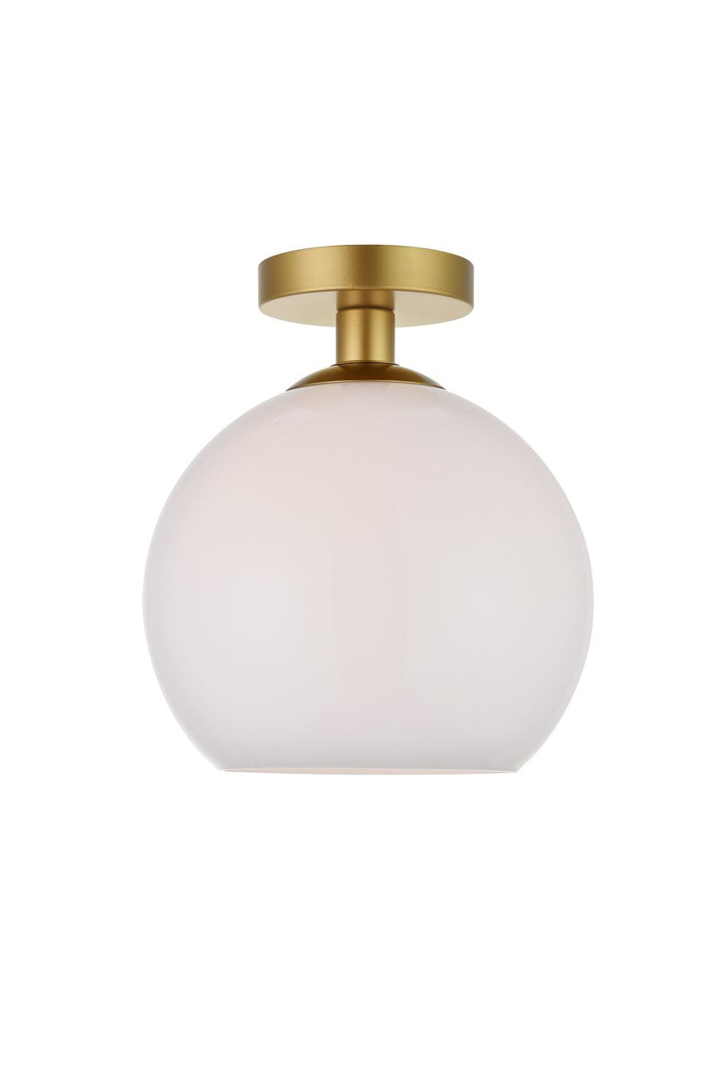 Elegant Lighting One Light Flush Mount