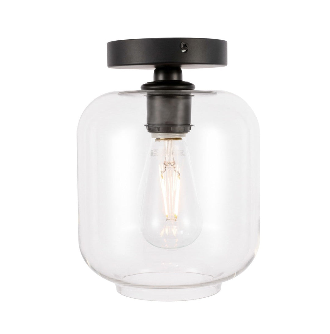Elegant Lighting One Light Flush Mount