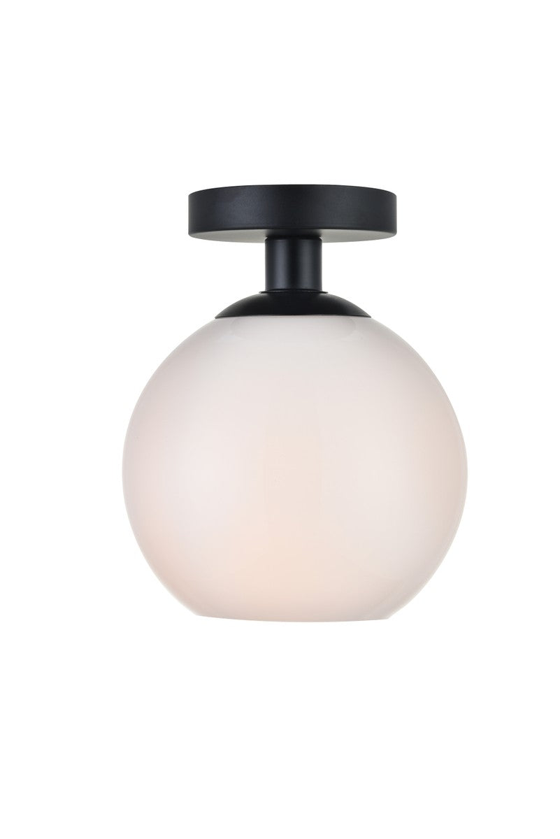Elegant Lighting One Light Flush Mount
