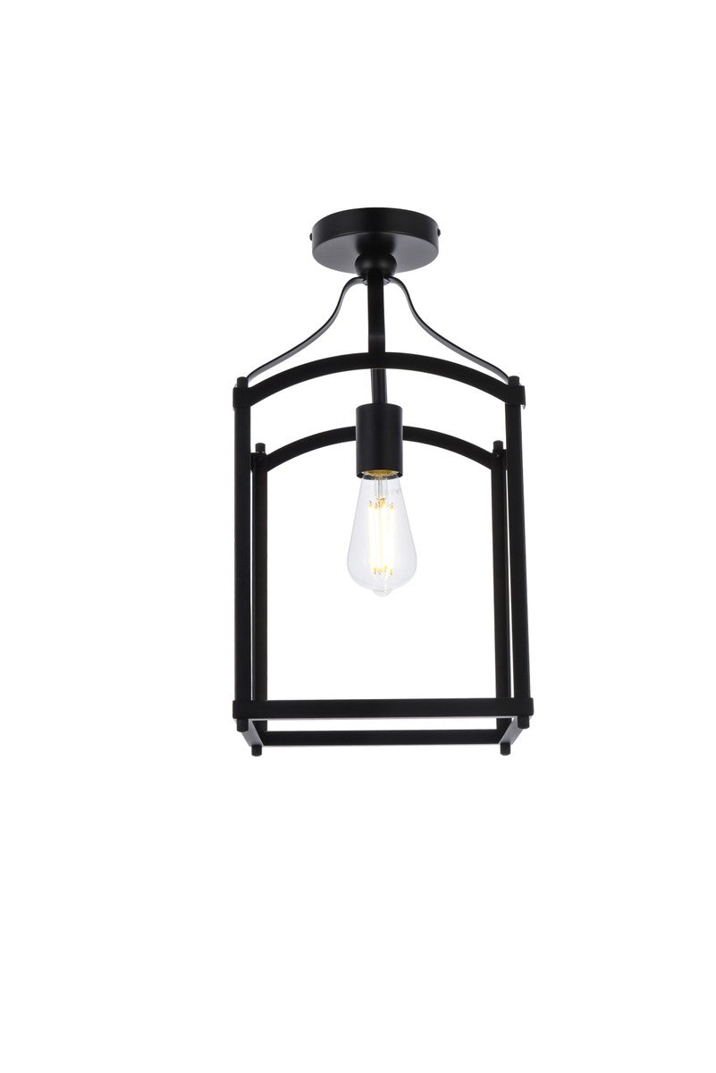 Elegant Lighting One Light Flush Mount