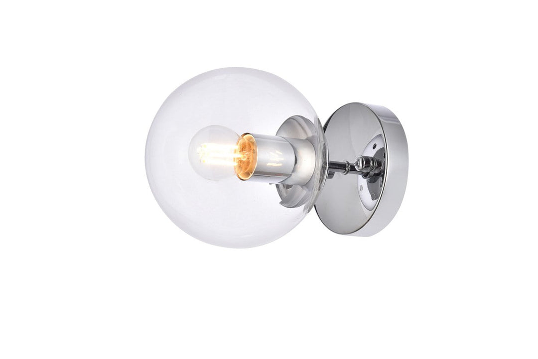 Elegant Lighting One Light Flush Mount