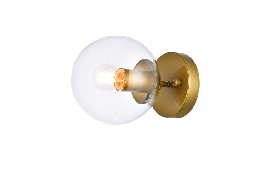 Elegant Lighting One Light Flush Mount